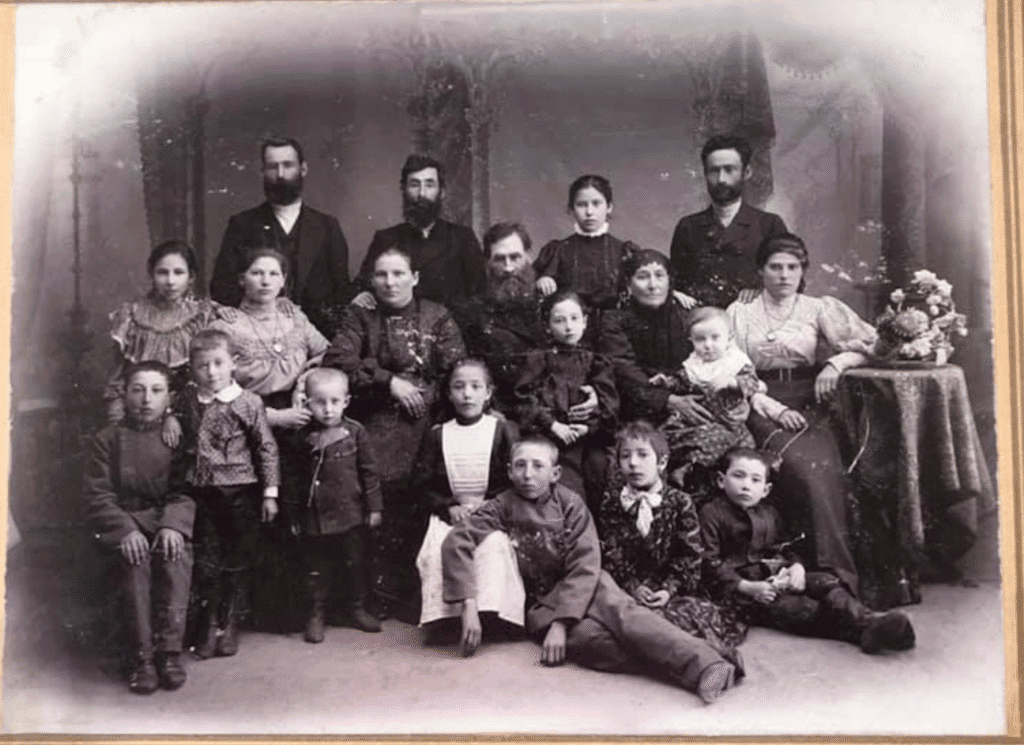 The Cherniak family in Nerchinsk, Siberia